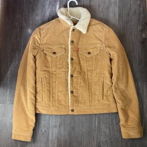 Levi’s original corduroy sherpa trucker jacket